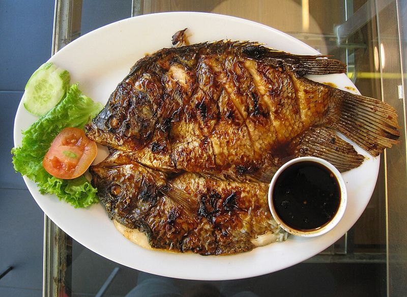 Ikan Bakar (grilled fish)